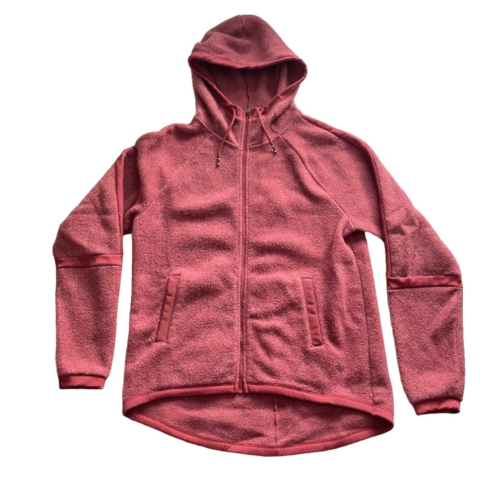 💚3/$15💚 SMALL / NIKE / rust orange zip up fleece hoodie